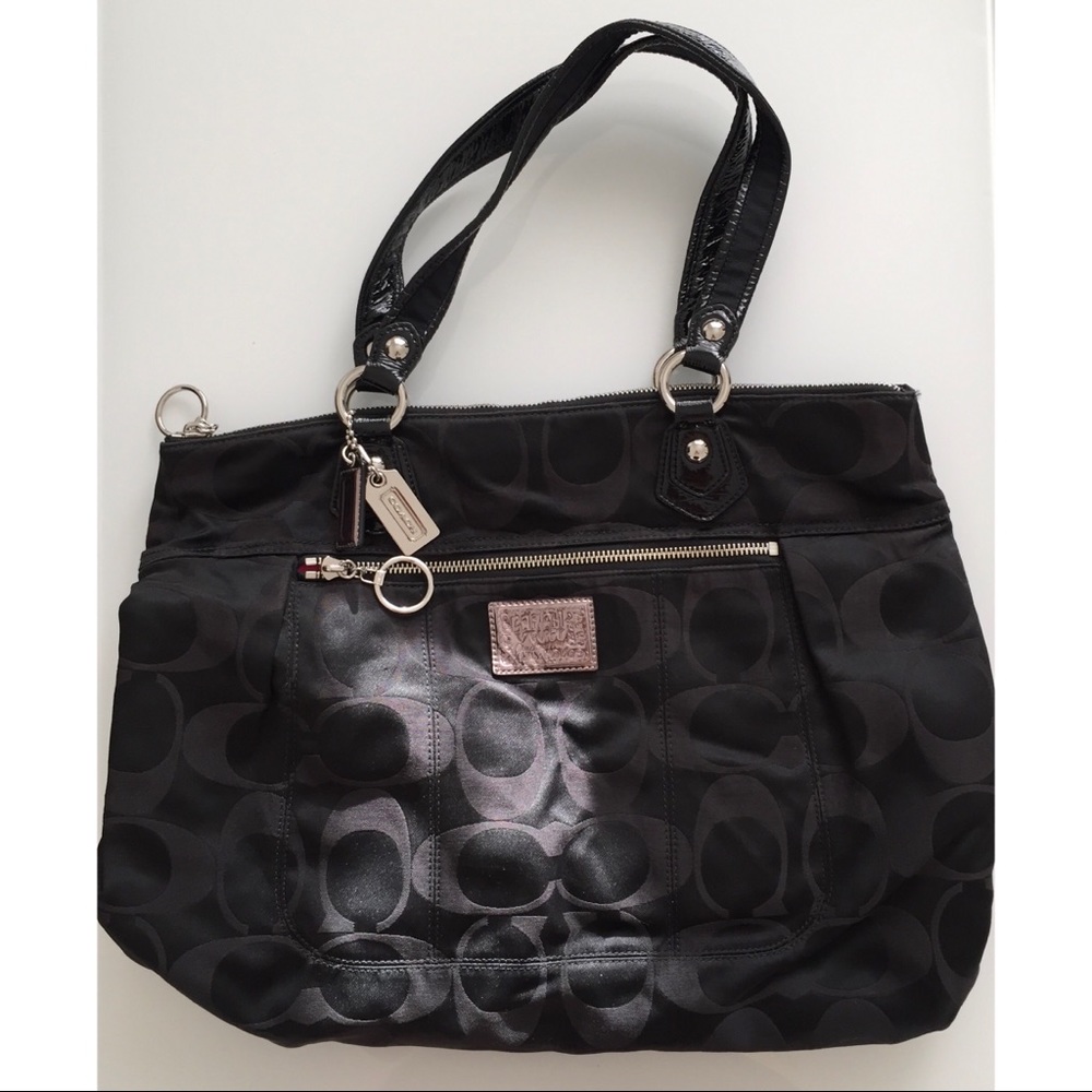 Black Large COACH shoulder bag Tote